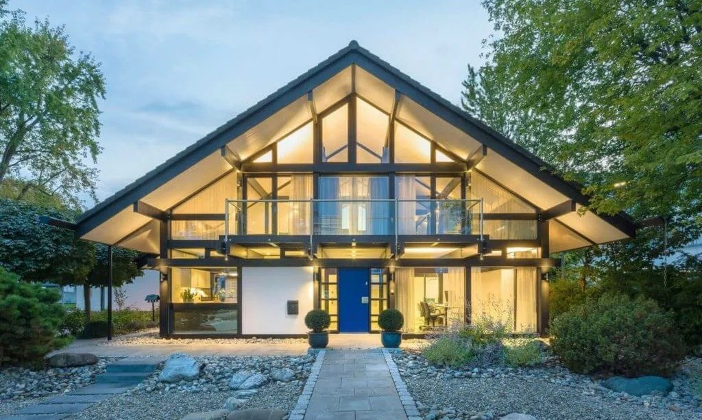 Шале, Фахверк